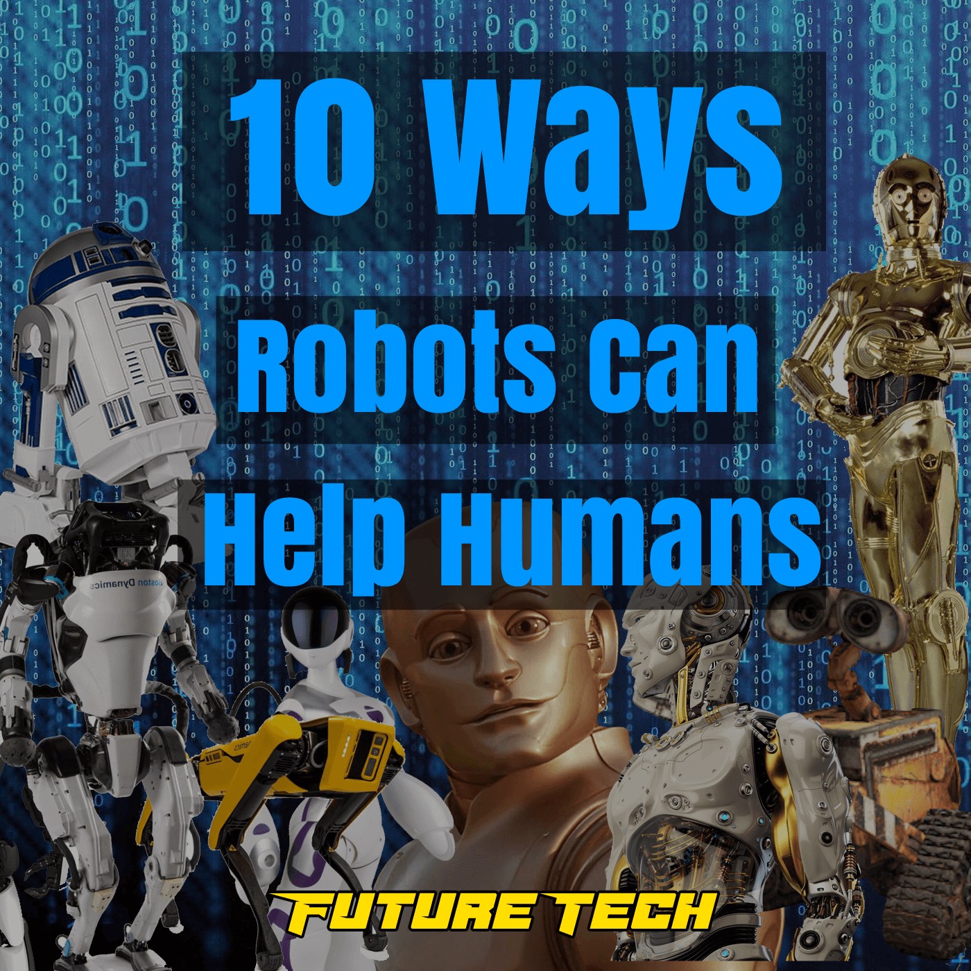 10 ways robots can help humans
